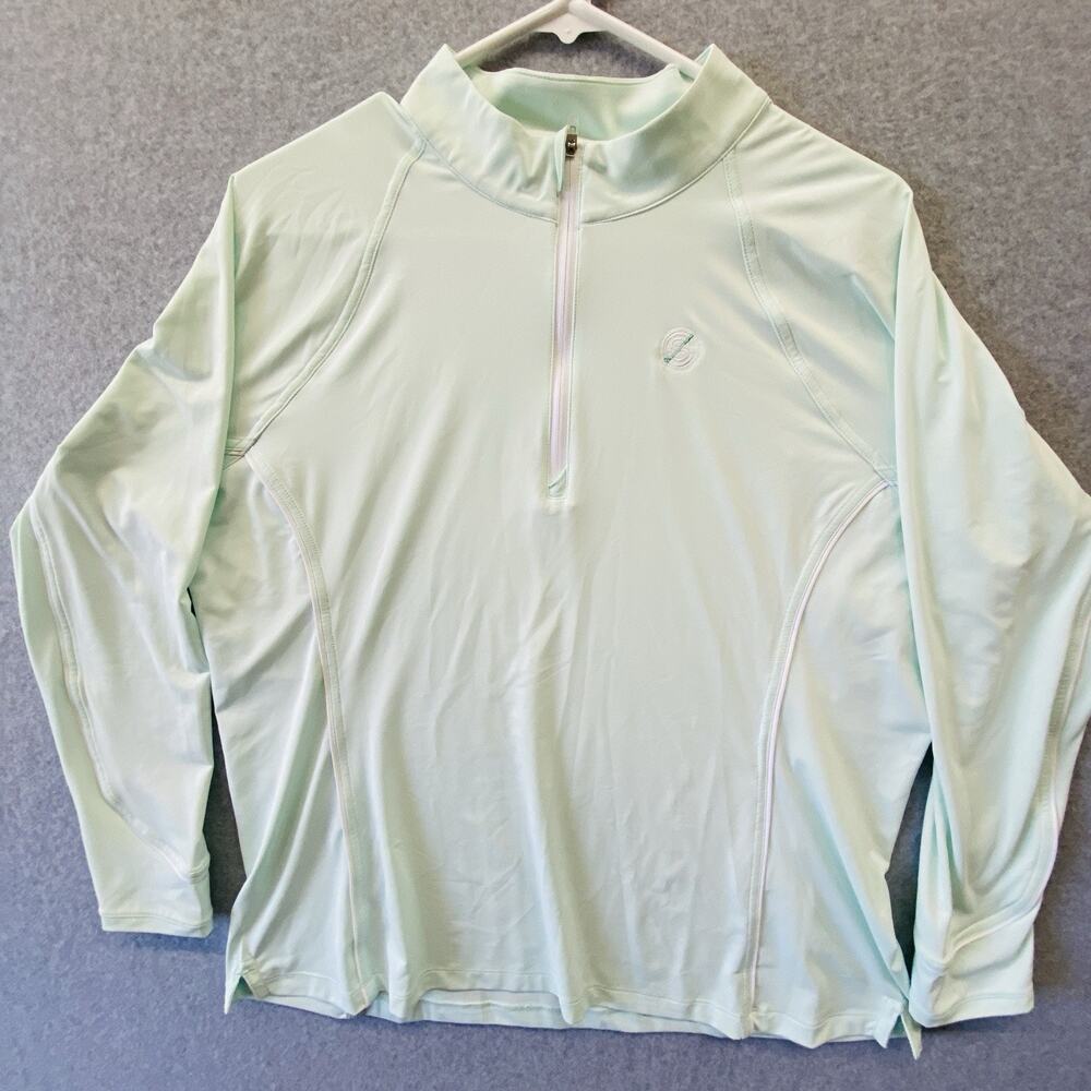 Peter Millar 1/4 Zip Pullover Womens XL Performance Casual Golf jacket UPF 50